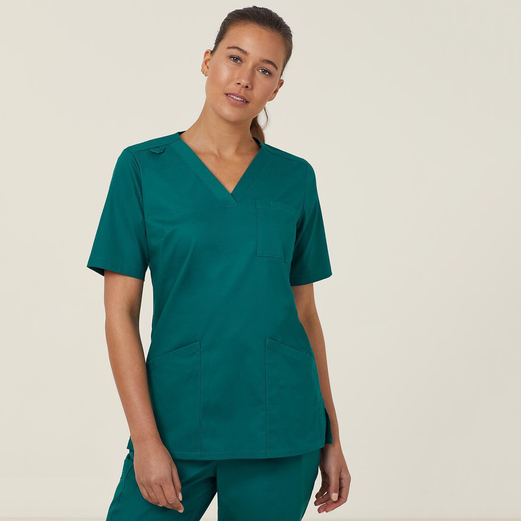 Vital Antibacterial Scrubs Mayo Scrub Top, green | NNT Uniforms