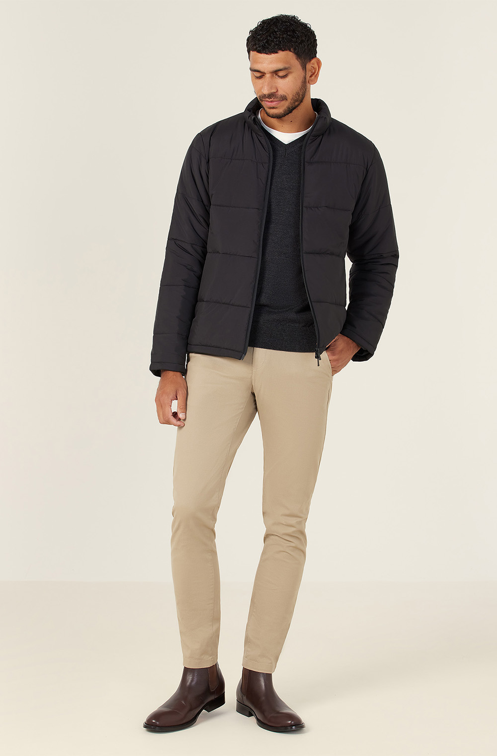 Water Repellent Puffer Jacket