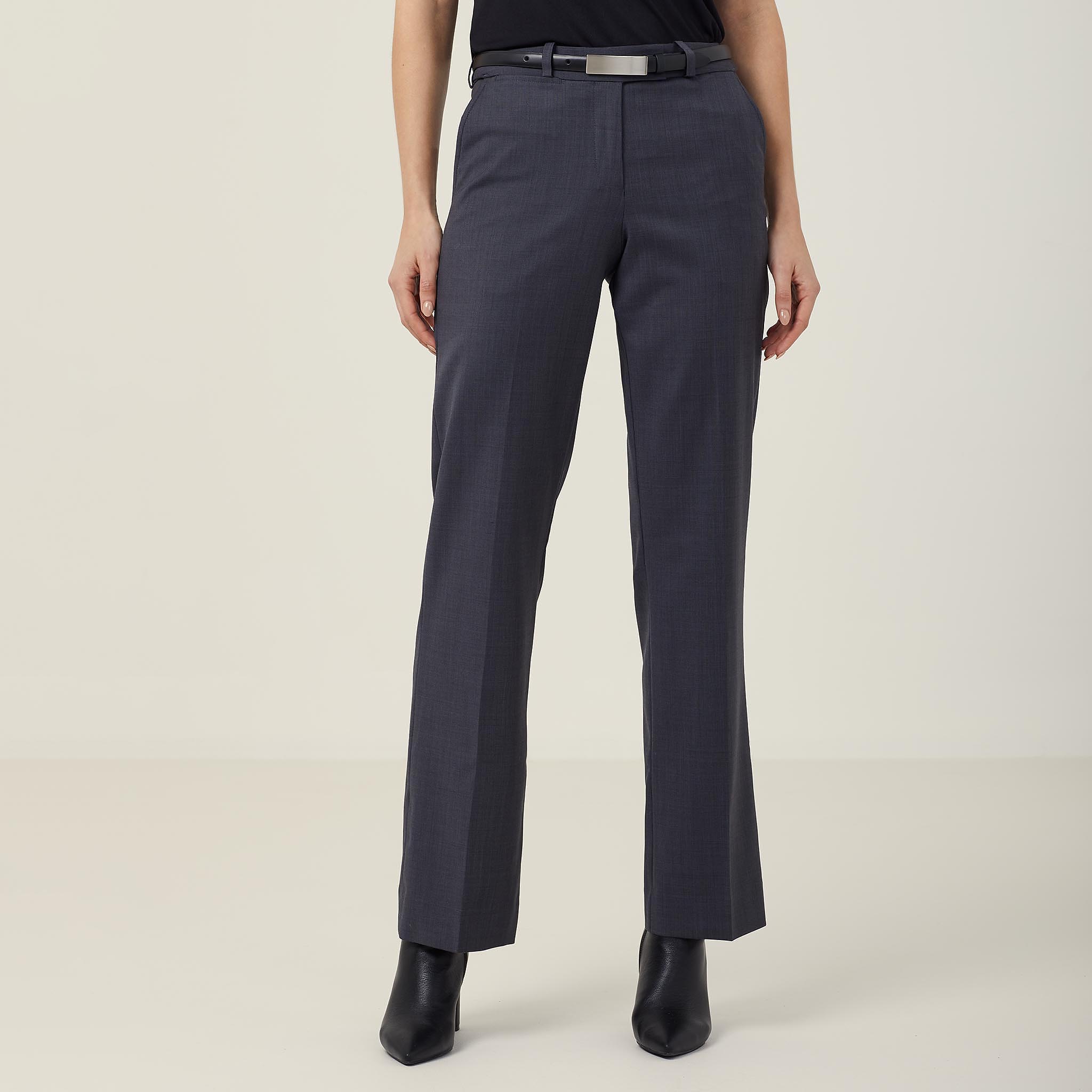 Sharkskin Secret Waist Pant, black | NNT Uniforms