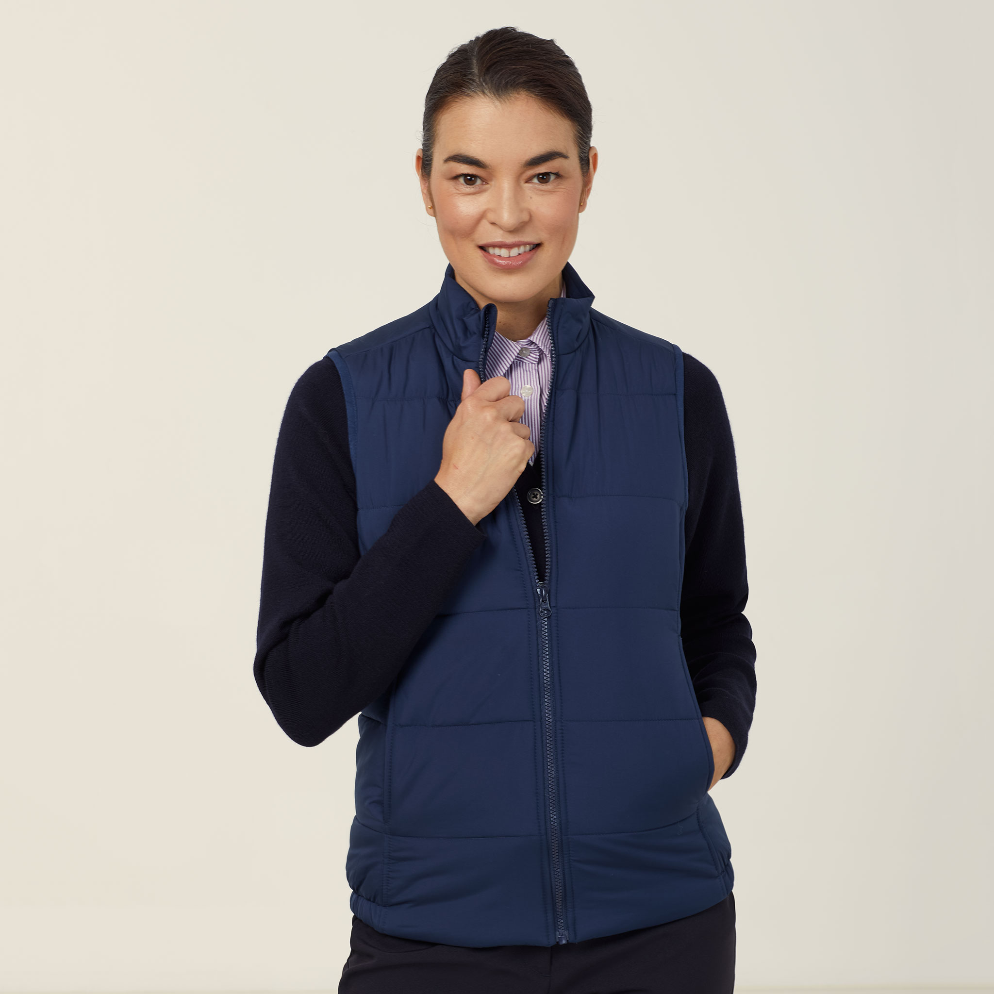 Puffer Vest, blue | NNT Uniforms