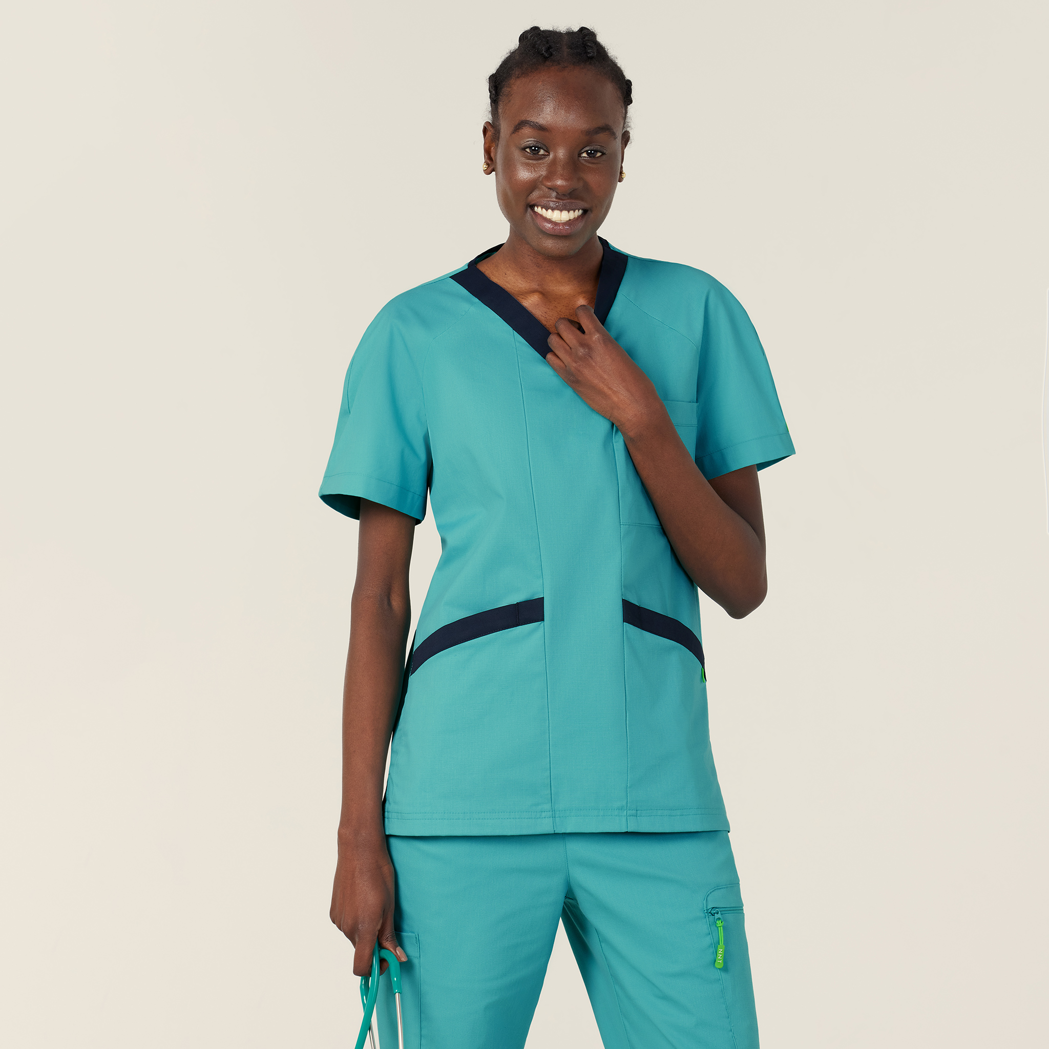 Next-Gen Antibacterial Active Koller Scrub Top, green | NNT Uniforms