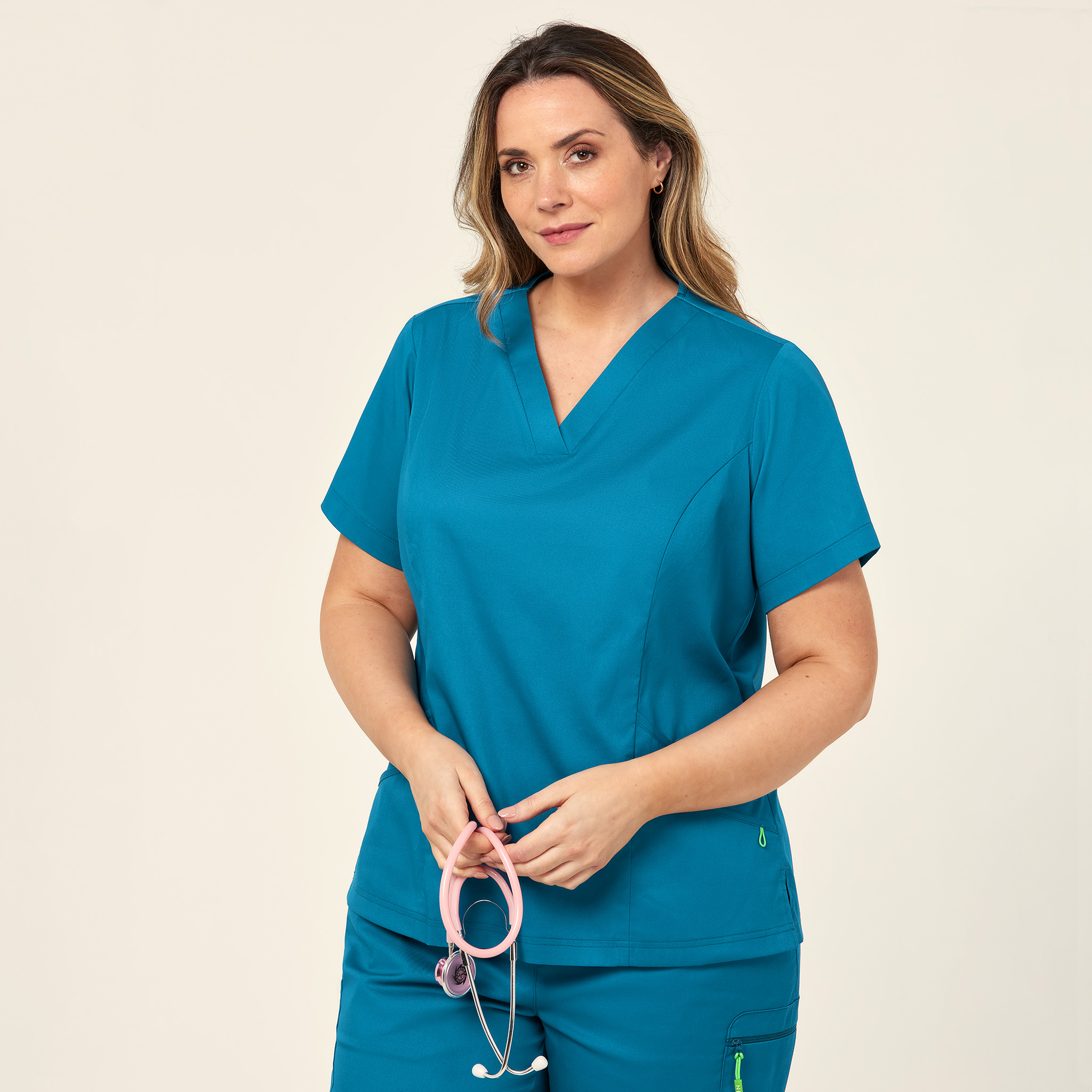 Next-Gen Antibacterial Active Florence Scrub Top, teal | NNT Uniforms