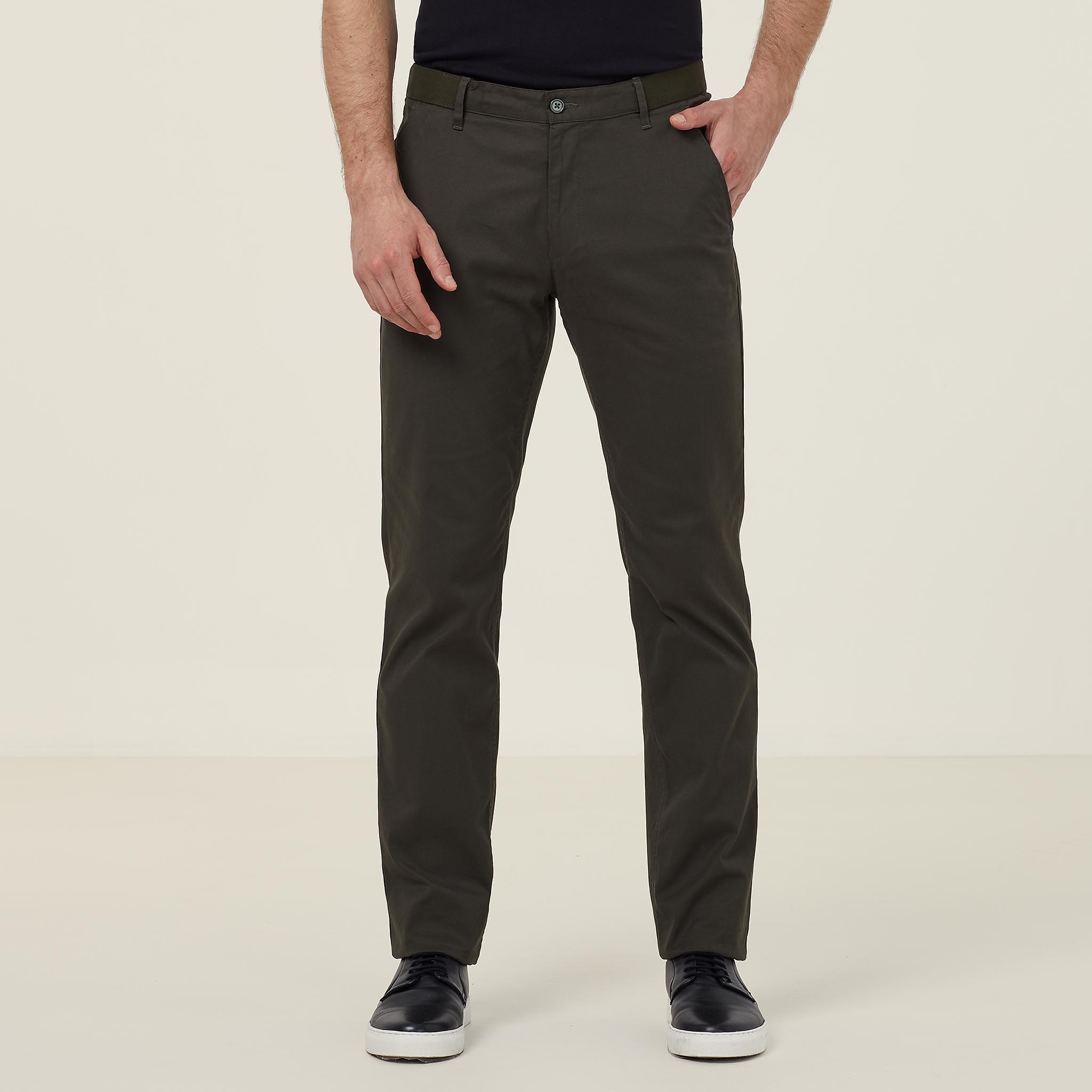 TAILORED CHINO PANT-MALE FIT, beige | NNT Uniforms